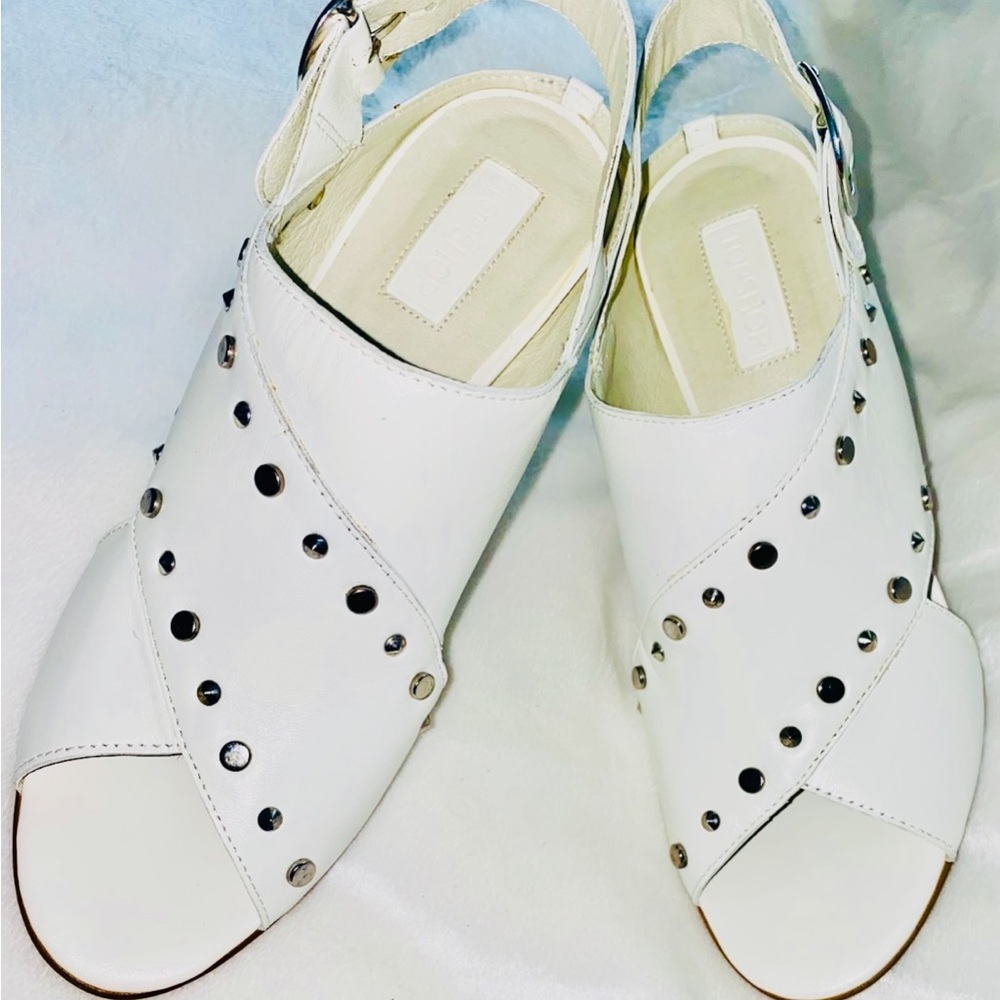 Topshop White Studded Women's Shoes
